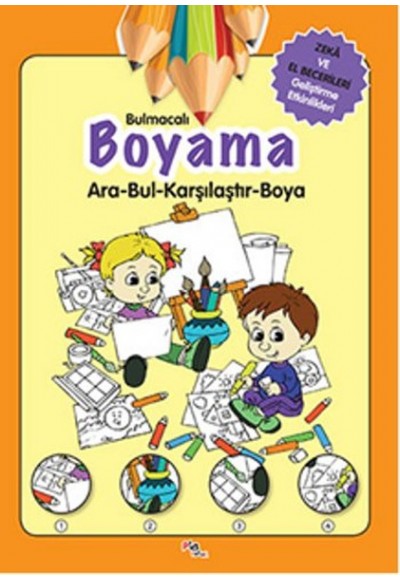 Bulmacalı Boyama  Ara-Bul-Karşılaştır-Boya