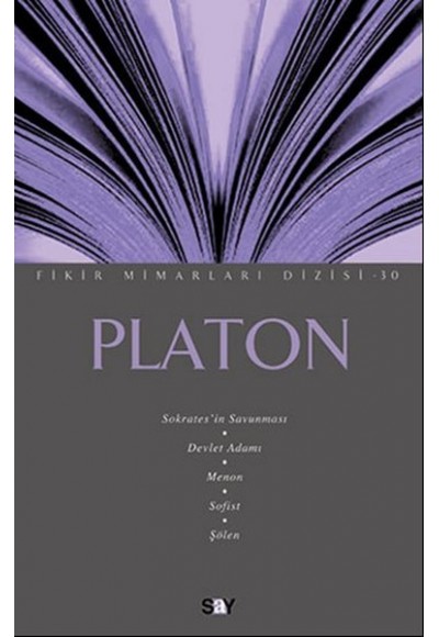 Platon - Fikir Mimarları 30. Kitap