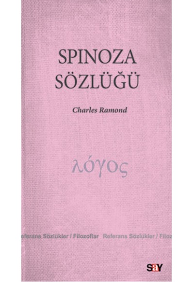 Spinoza Sözlüğü