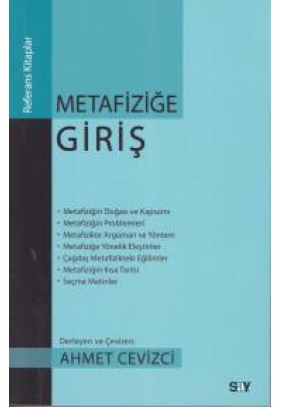 Metafiziğe Giriş