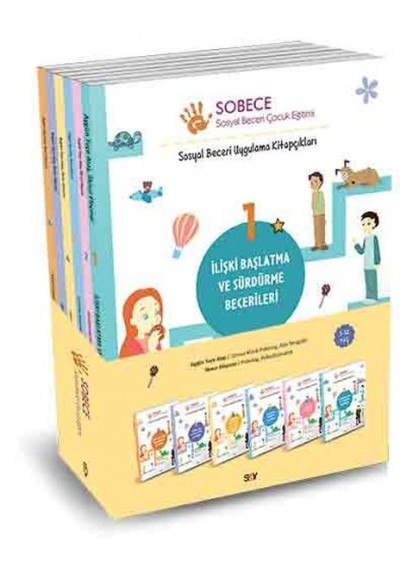 Sobece - Sosyal Beceri Çocuk Eğitimi Seti-6 Kitap Takım