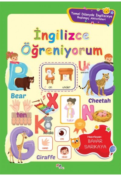 İngilizce Öğreniyorum - Temel Düzeyde İngilizce Başlangıç Aktiviteleri