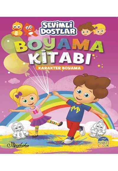Sevimli Dostlar Boyama Kitabı - Karakter Boyama