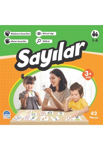 Sayılar - Eğitici Yapboz (3+ Yaş)