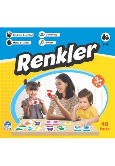 Renkler - Eğitici Yapboz (3+ Yaş)