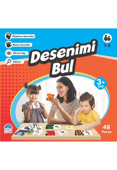 Desenimi Bul - Eğitici Yapboz (3+ Yaş)