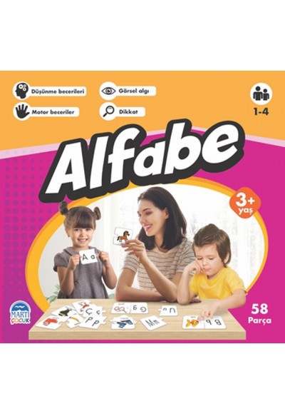 Alfabe - Eğitici Yapboz (3+ Yaş)