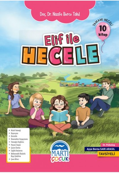 Elif ile Hecele Okuma Seti - 10 Kitap Takım