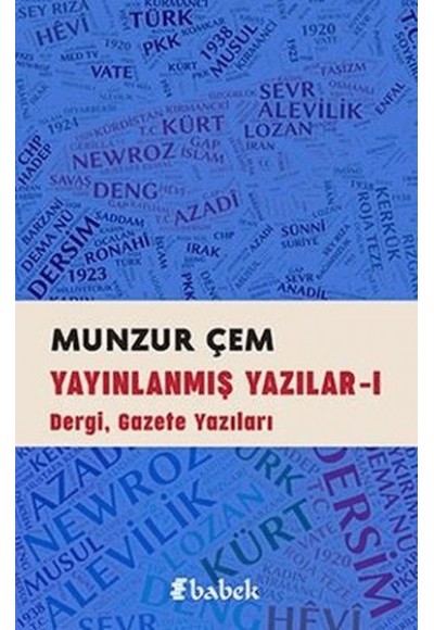 Yayınlanmış Yazılar -1