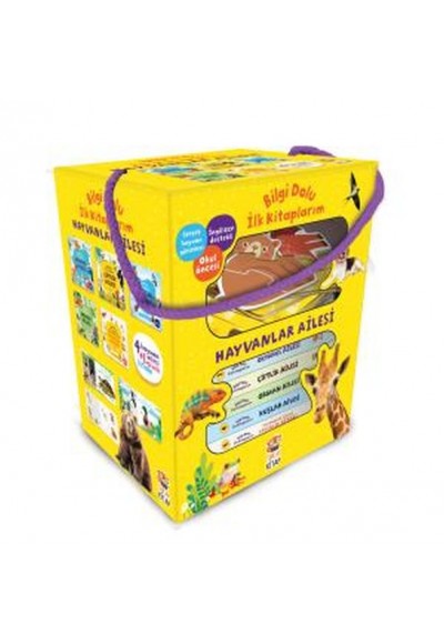 Bilgi Dolu İlk Kitaplarım Hayvanlar Ailesi Set (5 Kitap)