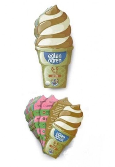 Eğlen Öğren Ice Cream - 420 Soru (8-9 Yaş)