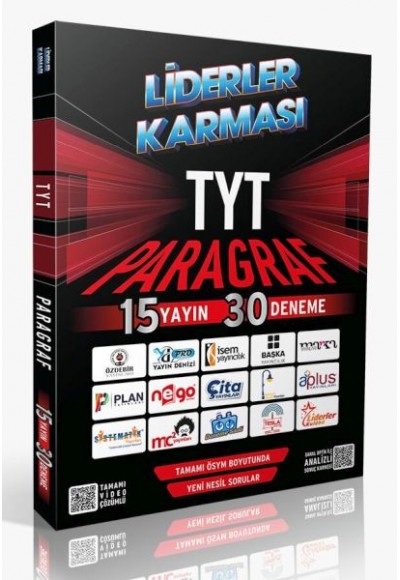 Liderler Karması TYT Paragraf 15 Yayın 30 Deneme