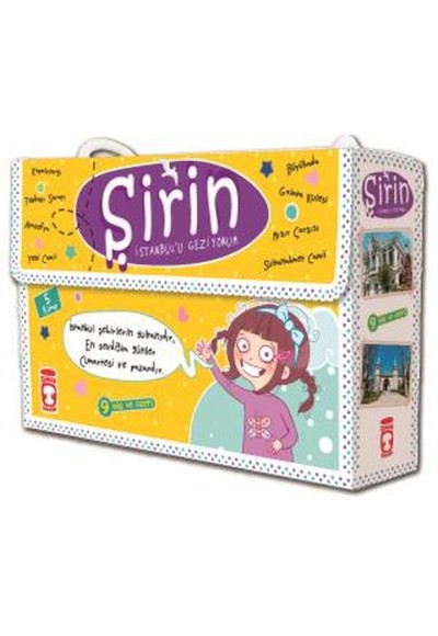 Şirin İstanbul'u Geziyorum - 01 Set (5 Kitap Takım)