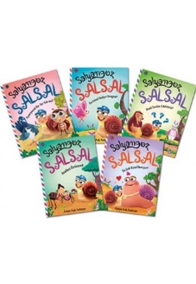 Salyangoz Salsal Seti 1 - (5 Kitap Takım)