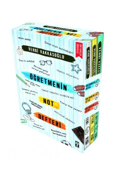 Öğretmenin Not Defteri Set (3 Kitap)