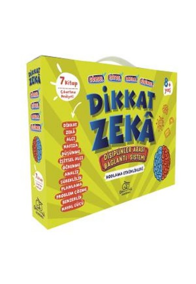 Dikkat - Zeka 2. Sınıf Seti - 8 Yaş (7 Kitap)