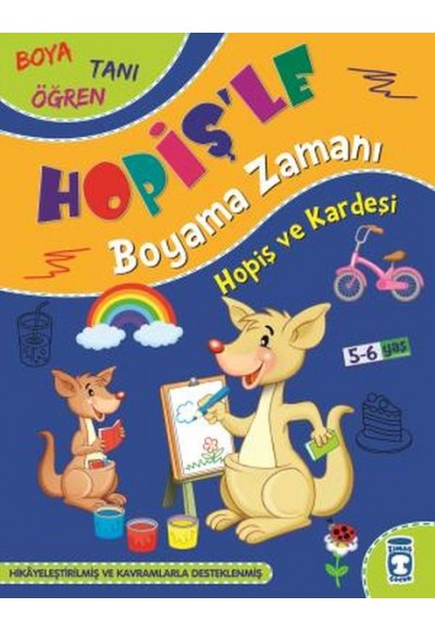 Hopiş Ve Kardeşi - Hopişle Boyama Zamanı