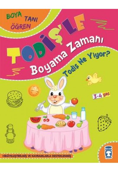 Todiş Ne Yiyor - Todişle Boyama Zamanı