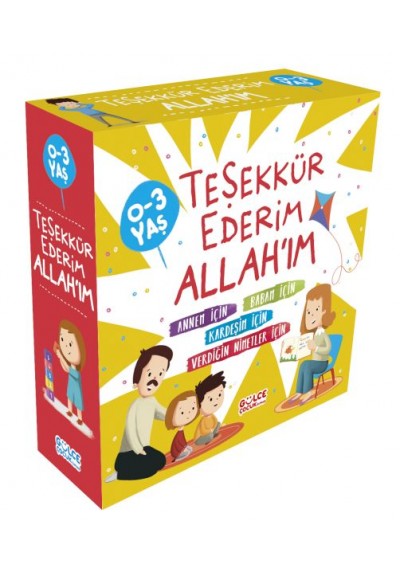 Teşekkür Ederim Allah'ım (4 Kitap Takım)