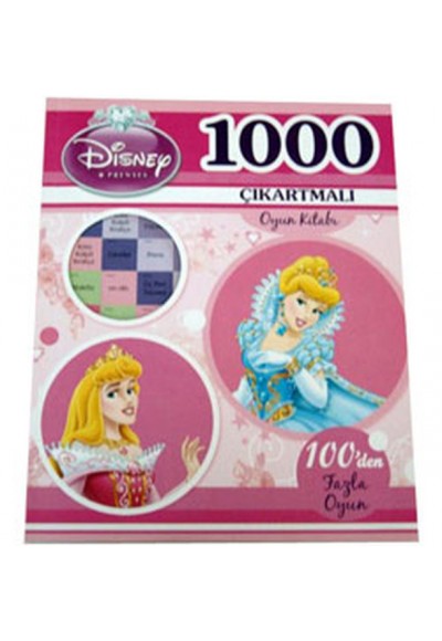 Disney Prenses 1000 Çıkartmalı Oyun Kitabı