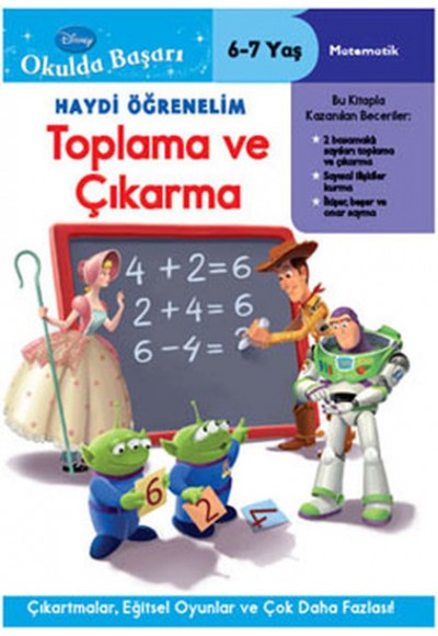 Okulda Başarı 06 - Haydi Öğrenelim Toplama ve Çıkarma (6-7 Yaş)
