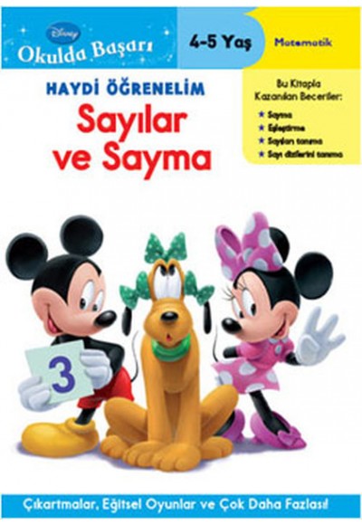 Okulda Başarı 02 - Haydi Öğrenelim Sayılar ve Sayma (4-5 Yaş)