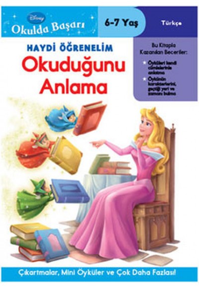Okulda Başarı 04 - Haydi Öğrenelim Prenses Okuduğunu Anlama (6-7 Yaş)