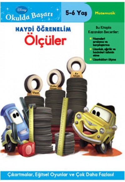 Okulda Başarı 03 - Haydi Öğrenelim Ölçüler (5-6 Yaş)
