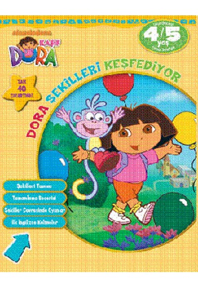 Kaşif Dora Dora Şekilleri Keşfediyor 4 5 Yaş