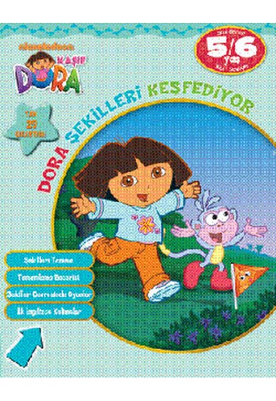 Kaşif Dora Dora Şekilleri Keşfediyor 5 6 Yaş