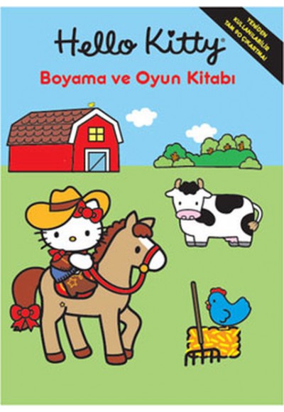 Hello Kitty Boyama ve Oyun Kitabı