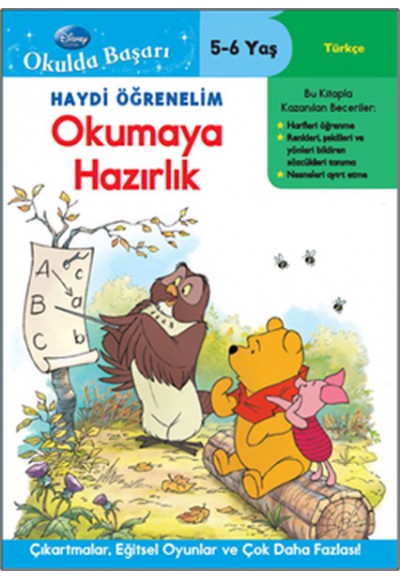 Okulda Başarı 18 - Haydi Öğrenelim Okumaya Hazırlık (5-6 Yaş)