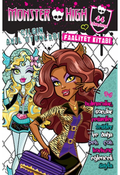 Monster High Çılgın Akıl Oyunları Faaliyet Kitabı
