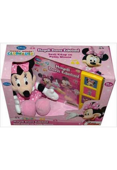 Disney Mmch Haydi Dans Edelim!  Sesli Kitap ve Pelüş Minnie
