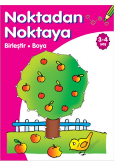 Noktadan Noktaya Birleştir Boya  (3-4 Yaş)