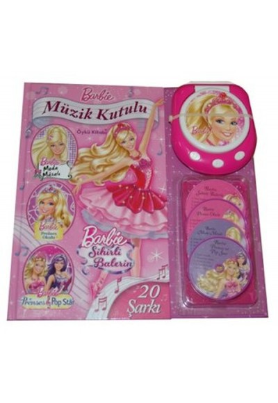 Barbie Müzik Kutulu Öykü Kitabı