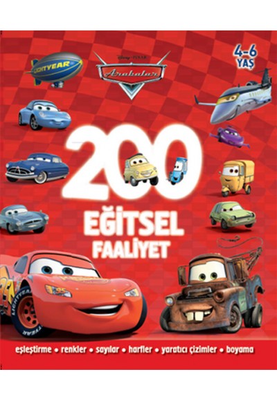 Disney Arabalar 200 Eğitsel Faaliyet