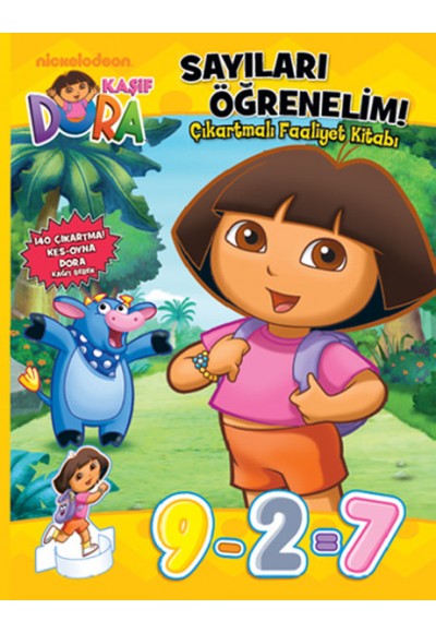 Dora Sayıları Öğrenelim- Çıkartmalı Faaliyet Kitabı