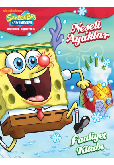 Süngerbob Karepantolon Neşeli Ayaklar - Faaliyet Kitabı