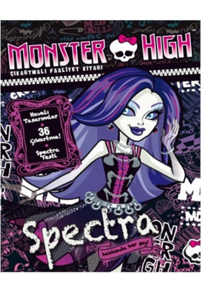 Monster High Spectra Çıkartmalı Faaliyet Kitabı