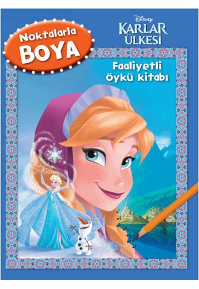 Disney Karlar Ülkesi Noktalarla Boya Faaliyetli Öykü Kitabı