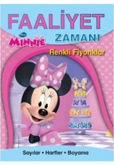 Faaliyet Zamanı - Minnie Renkli Fiyonklar
