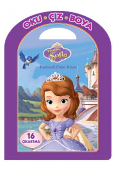 Disney Oku Çiz Boya Prenses Sofia / Faaliyetli Öykü Kitabı