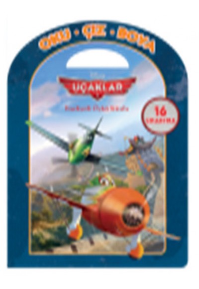 Disney Oku Çiz Boya Uçaklar / Faaliyetli Öykü Kitabı