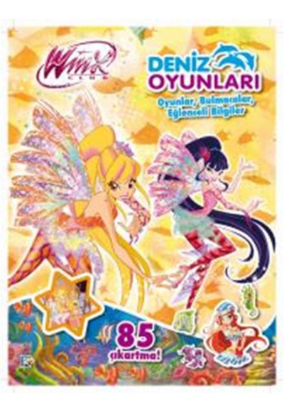 Winx Deniz Oyunları - Oyunlar, Bulmacalar, Eğlenceli Bilgiler