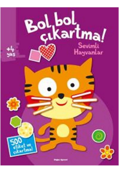 Bol Bol Çıkartma - Sevimli Hayvanlar