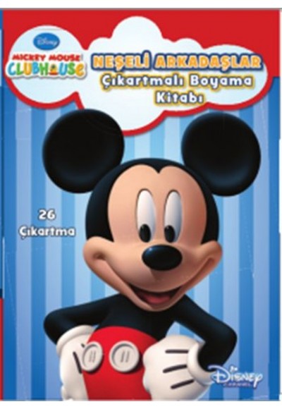 Disney MMCH Neşeli Arkadaşlar Çıkartmalı Boyama