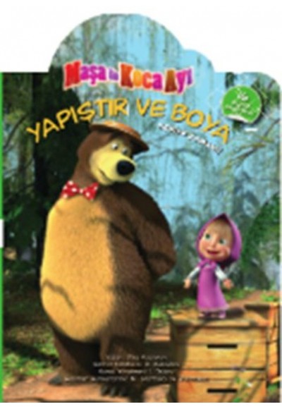 Maşa ile Koca Ayı - Yapıştır Boya - Hediye Zamanı