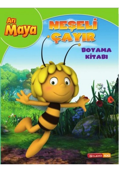 Arı Maya Neşeli Çayır Boyama Kitabı