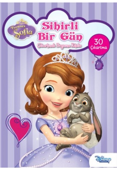 Disney Prenses Sofia Sihirli Bir Gün Çıkartmalı Boyama Kitabı